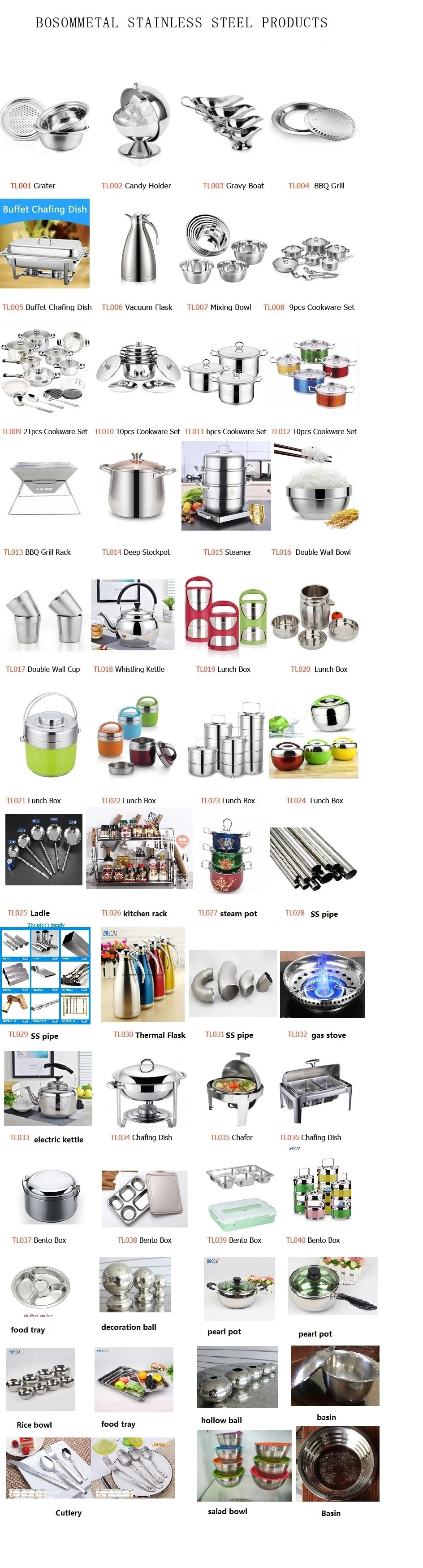 201 Kitchenware Stainless Steel Fruit Vegetable Rice Washing Drain Filter Strainer Wire Mesh Storage Basket with Handle