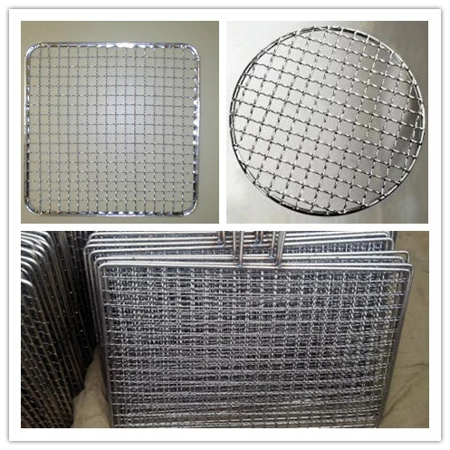 Square Hole BBQ Stainless Steel Barbecue Grill Mesh