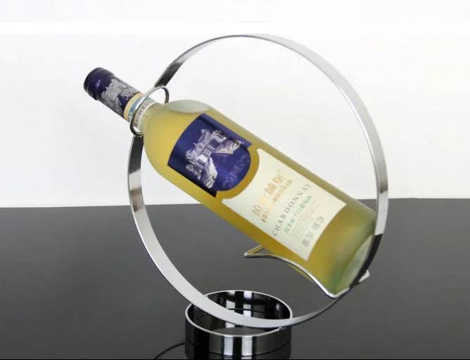 Hot Sale Stainless Steel Wine Holder Table Top Wine Rack